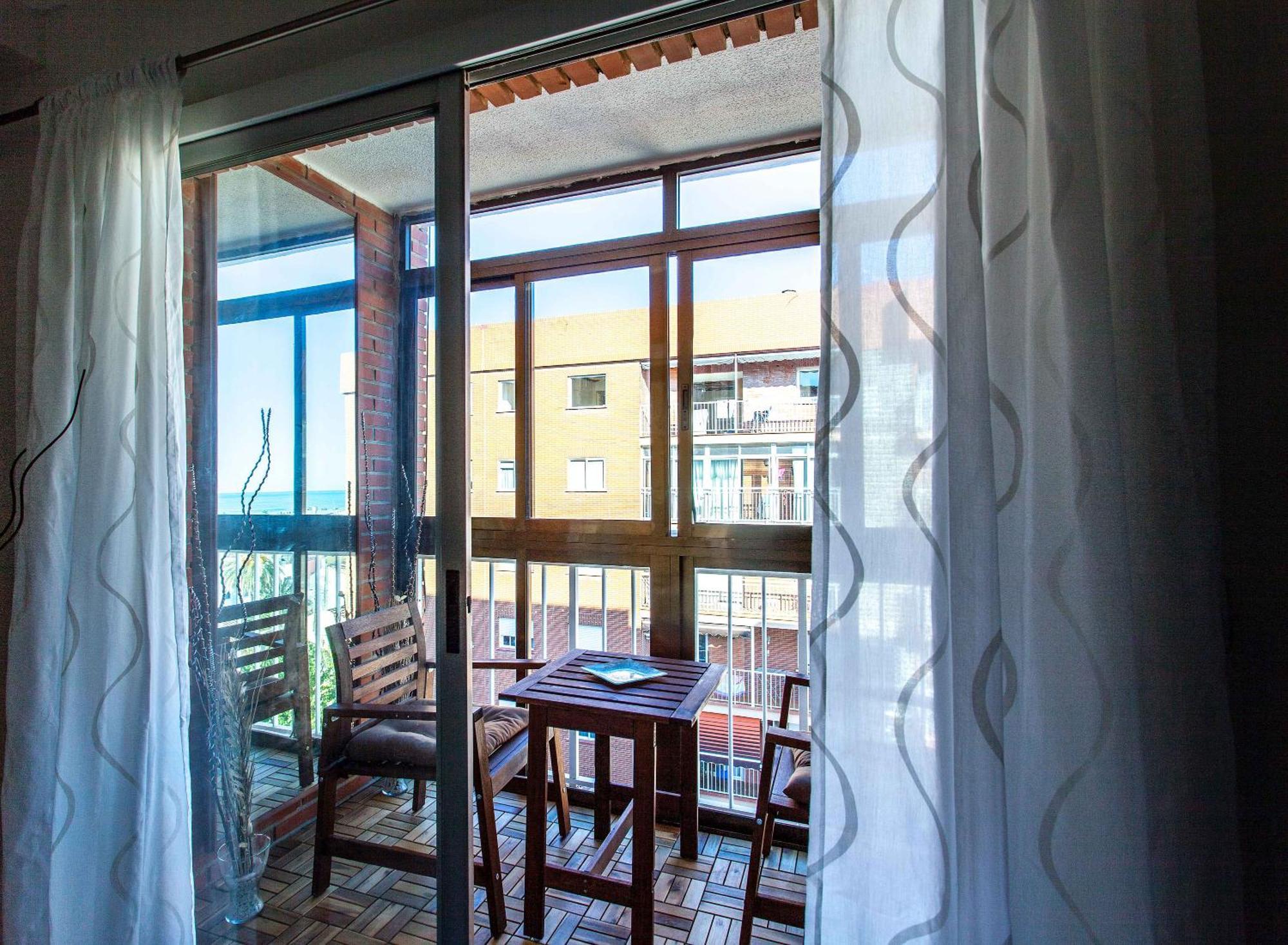Apartment Malvarrosa Beach Cavite Valencia Exterior foto